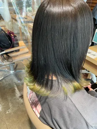 ロング カラー レイヤーカット 特化型シオンのヘアスタイル