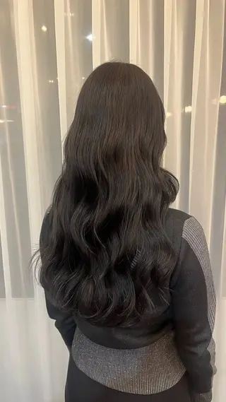 ロング カラー 美咲🤎 /艶カラー /ハイライトカラーのヘアスタイル