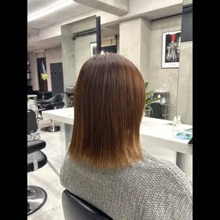 ミディアム カットモデル/ボブ/ reina🐈‍⬛のヘアスタイル