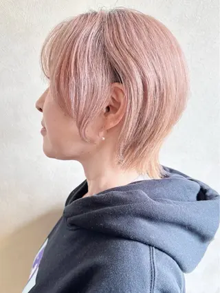 ショート ボブ/ゆるふわ ボブパーマ/とういのヘアスタイル