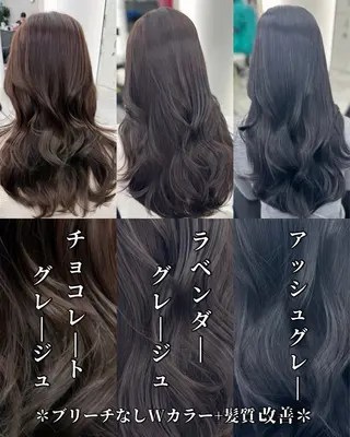 ロング カラー 田之上千尋/透明感 ブリーチなし/韓国風のヘアスタイル