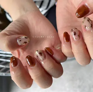 ネイル わたなべ ちかのネイルデザイン