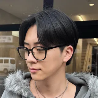 メンズ 🚨メンズ曲がる 縮毛矯正りおん🚨のヘアスタイル