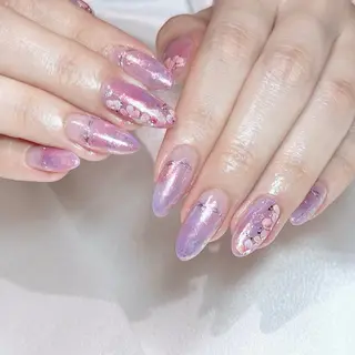 ロング 石橋 かりんのネイルデザイン