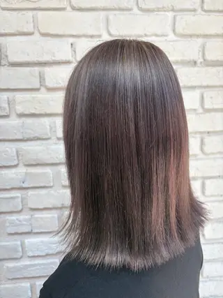 ミディアム 💖ブリーチカラー mahiro💖のヘアスタイル