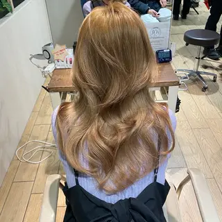 ロング ヘアアレンジ レイヤーカット✂️/ 新宿/Amiのヘアスタイル
