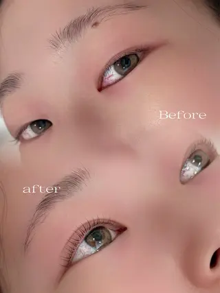 マツエク・マツパ プラティーヌ所属・i-dresser 🩶juri🩶の眉毛・アイブロウイメージ