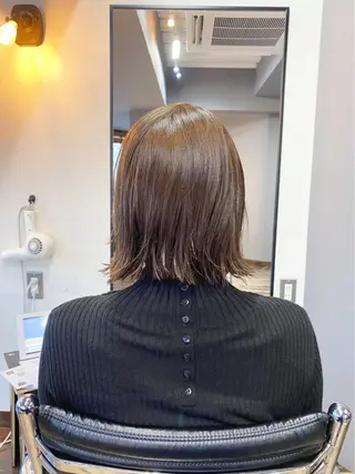 ミディアム カラー ヘアアレンジ ✨前田 優・2拠点✨ ✨恵比寿・札幌店✨のヘアスタイル