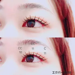 マツエク・マツパ ミントラッシュ所属・minte   🐑naho🐑のマツエク・マツパデザイン