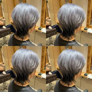 カラー メンズ レイヤー×艶髪特化 マネージャー安藤光司のヘアスタイル