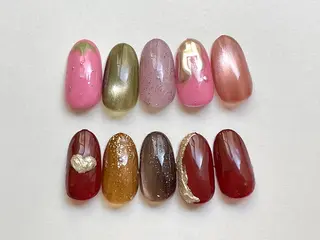 ネイル ショートネイル専門店 フェルンヴェー代々木のネイルデザイン