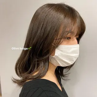 カラー 艶感透明感カラー🤍 hinaのヘアスタイル