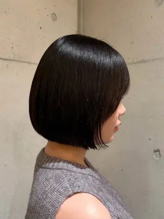 ショート ハイトーン/ボブ/ 外国人風🦖mahoのヘアスタイル