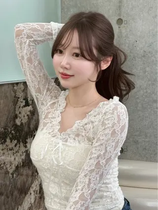 ロング 大宮 / misuzu🎀🤍のヘアスタイル