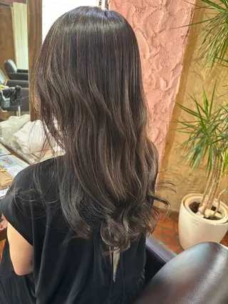 ロング 川嶋 暢晃のヘアスタイル