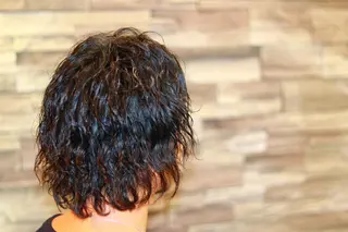 ミディアム メンズ 高橋 流耀のヘアスタイル
