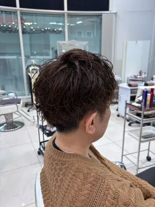 パーマ メンズ 🐧デザインパーマ 🐧小沢有佑のヘアスタイル