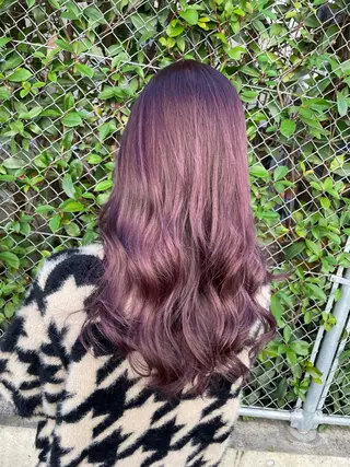 セミロング カラー 🌱透明感カラー☘️ TOYO🌱のヘアスタイル