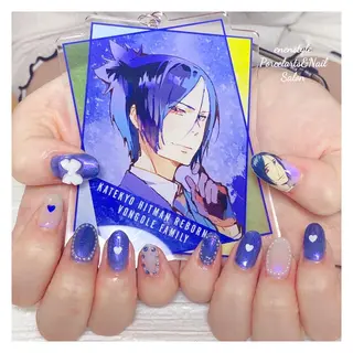 ミディアム ネイル 👑enen style👑のネイルデザイン