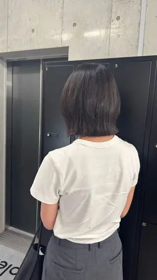 ショート shio ハイトーン 💗【福岡天神】のヘアスタイル