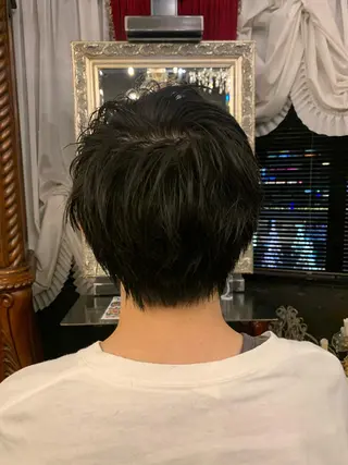 メンズ 藤井菜々 （エルベスアクト）のヘアスタイル