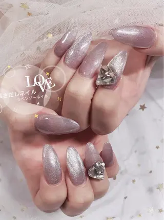 ネイル ラベンダー💖日暮里 ルル💖ネイルのネイルデザイン