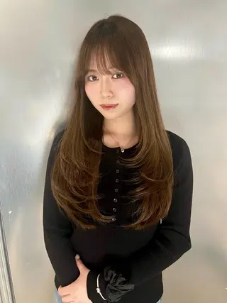 ロング nanase / レイヤーカットのヘアスタイル