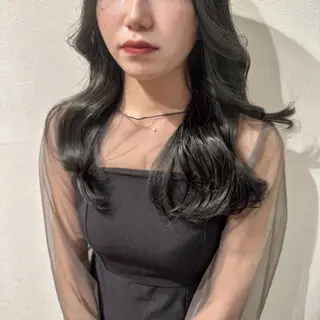 セミロング カラー メンズ特化🏹カット パーマ/チヒロ🤍のヘアスタイル