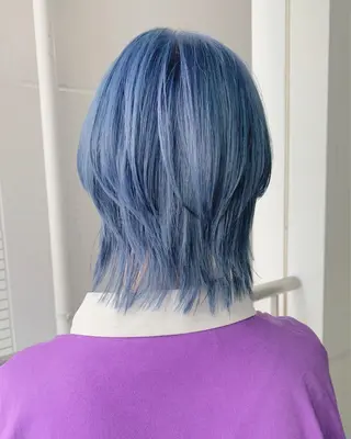 ミディアム カラー 🐝 hachi🐝のヘアスタイル