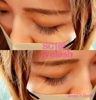 マツエク・マツパ ambi with tiara所属・ambi×tiara NAOKAのマツエク・マツパデザイン