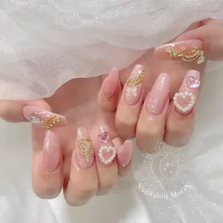 ネイル MoON...❤︎ MeGuのネイルデザイン