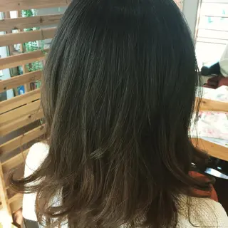 セミロング カラー エクステ/髪質改善/ rita/フルヤマのヘアスタイル