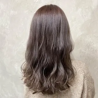 セミロング カラー パーマ ヘアアレンジ メンズ キッズ ネイル マツエク・マツパ 艶ピンク*ヘアセット 🌙shioriのヘアスタイル