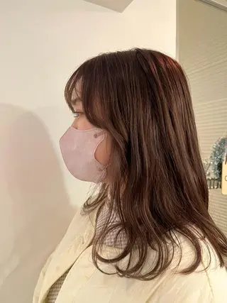 ロング カラー ヘアアレンジ APREKO SAYAKAのヘアスタイル