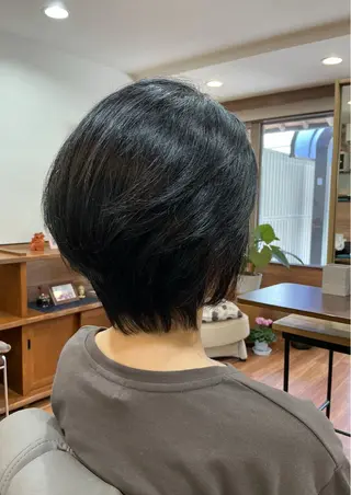 ショート Annon プライベートサロンのヘアスタイル
