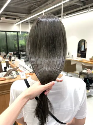 ロング カラー ヘアアレンジ ハル🌸柔色/ ブリーチなし/艶髪のヘアスタイル