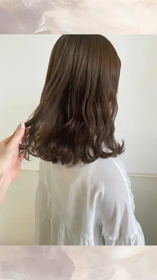 ミディアム カラー ParveMix / 横谷 日菜子 ❤︎のヘアスタイル