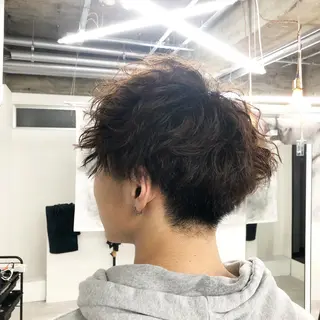パーマ メンズ メンズサロン rootのヘアスタイル