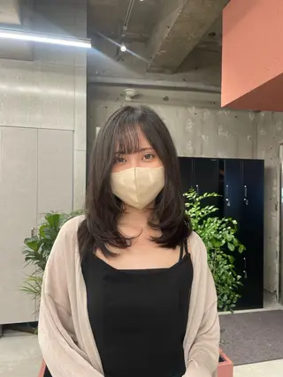 セミロング レイヤーカット 🌺RYOKOのヘアスタイル