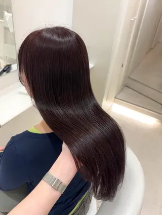 ロング パーマ ParveMix / 横谷 日菜子 ❤︎のヘアスタイル