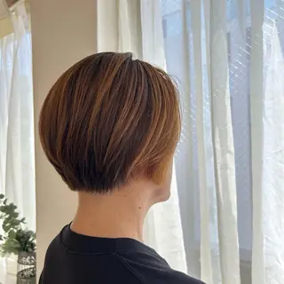 ショート カラー ヘアアレンジ 💠 AYAKA💠のヘアスタイル