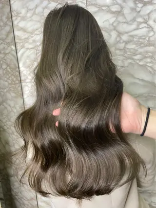 ロング カラー ヘアアレンジ 山崎 澪 レイヤーカット/大宮のヘアスタイル
