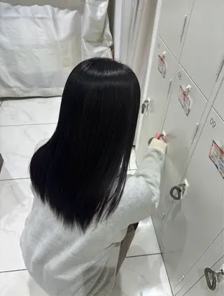 ロング 高橋凜/髪質改善/ 縮毛矯正/カラーのヘアスタイル