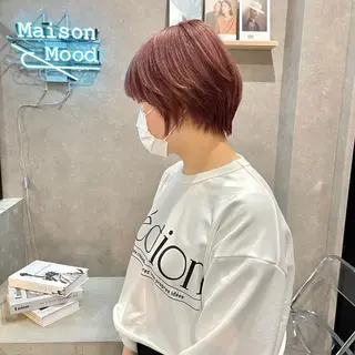 ミディアム 一ノ瀬 暁のヘアスタイル