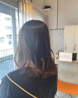 セミロング 城間 晴人のヘアスタイル