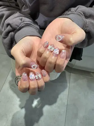 ロング カラー ネイル ハイトーン特化 pepe🎀のヘアスタイル