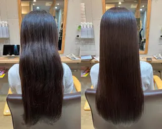 パーマ ロング 【髪質改善】に特化 オリーブオイルクラブのヘアスタイル