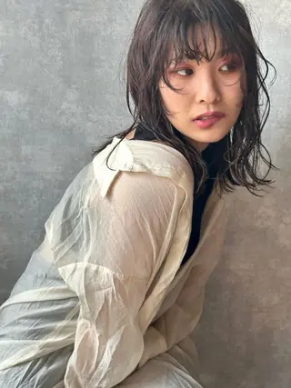 セミロング Dali 【ダリー】 菊水店のヘアスタイル
