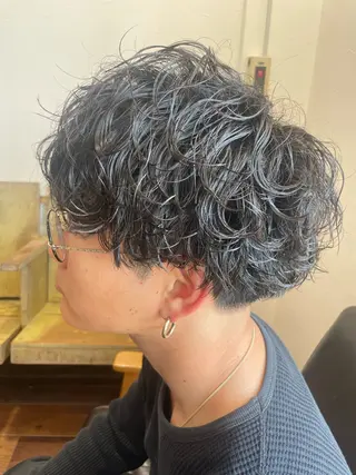 パーマ 星野 義樹のヘアスタイル