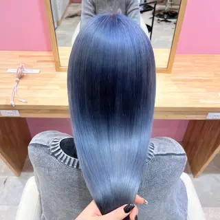 ロング カラー 望愛/レイヤー/ハイ トーン/デザインのヘアスタイル